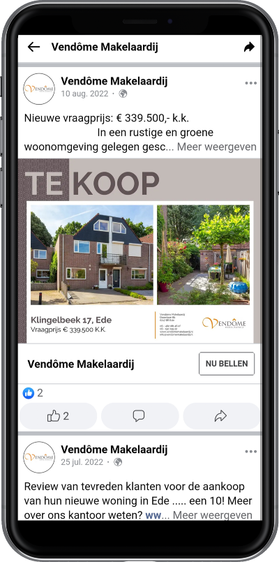 Social media campagne